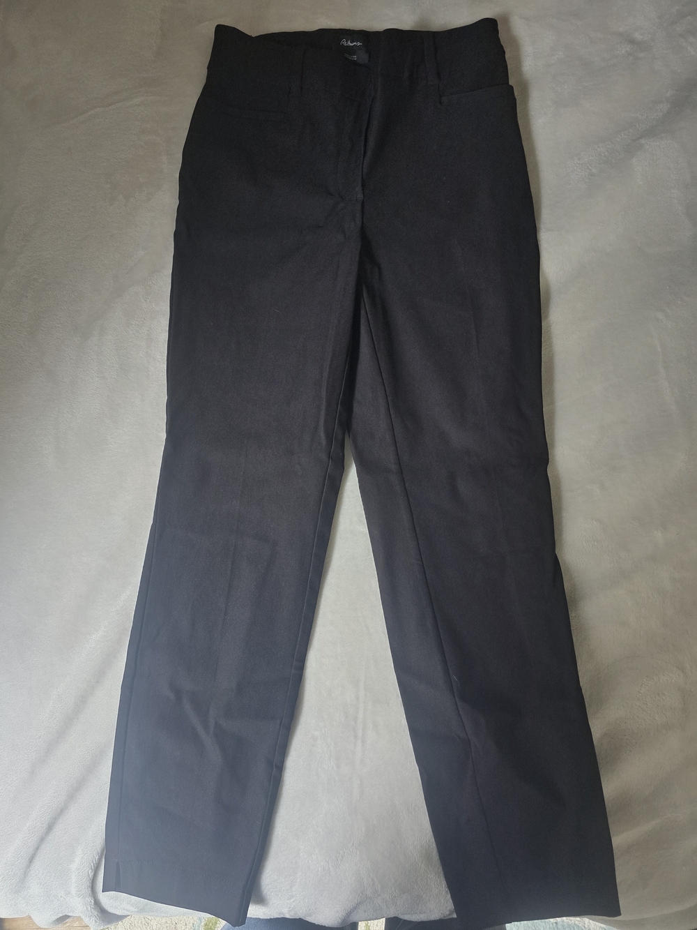 Reitmans 'The Iconic' Black Women's Dress Pants - Straight Fit, Size 6